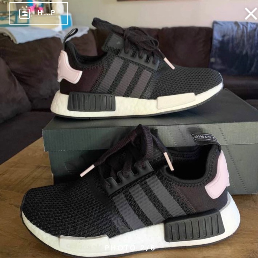 Nmd black clear